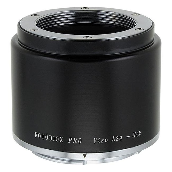 Fotodiox M39-Viso-NikF-Pro Pro Lens Mount Adapter - M39-L39 Visoflex SLR Screw Mount Lens To Nikon F Mount SLR Camera Body M39-Viso-NikF-Pro - main